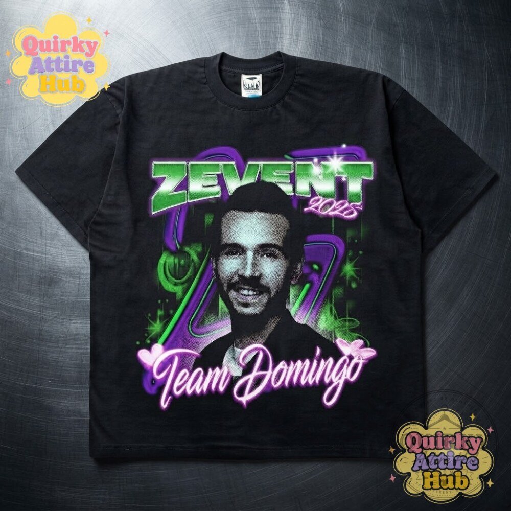 Team Domingo T-Shirt ZEvent 2025 Domingo Graphic Tee Team Domingo ZEvent 2025 Graphic Tee - Domingo T-Shirt – image 3 of 10