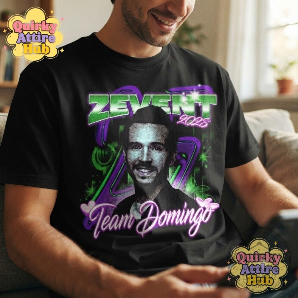 Team Domingo T-Shirt ZEvent 2025 Domingo Graphic Tee Team Domingo ZEvent 2025 Graphic Tee - Domingo T-Shirt – image 5 of 10