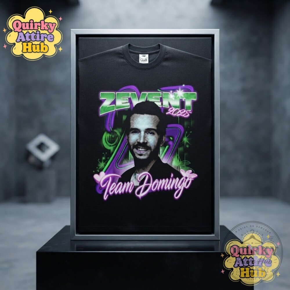 Team Domingo T-Shirt ZEvent 2025 Domingo Graphic Tee Team Domingo ZEvent 2025 Graphic Tee - Domingo T-Shirt – image 6 of 10