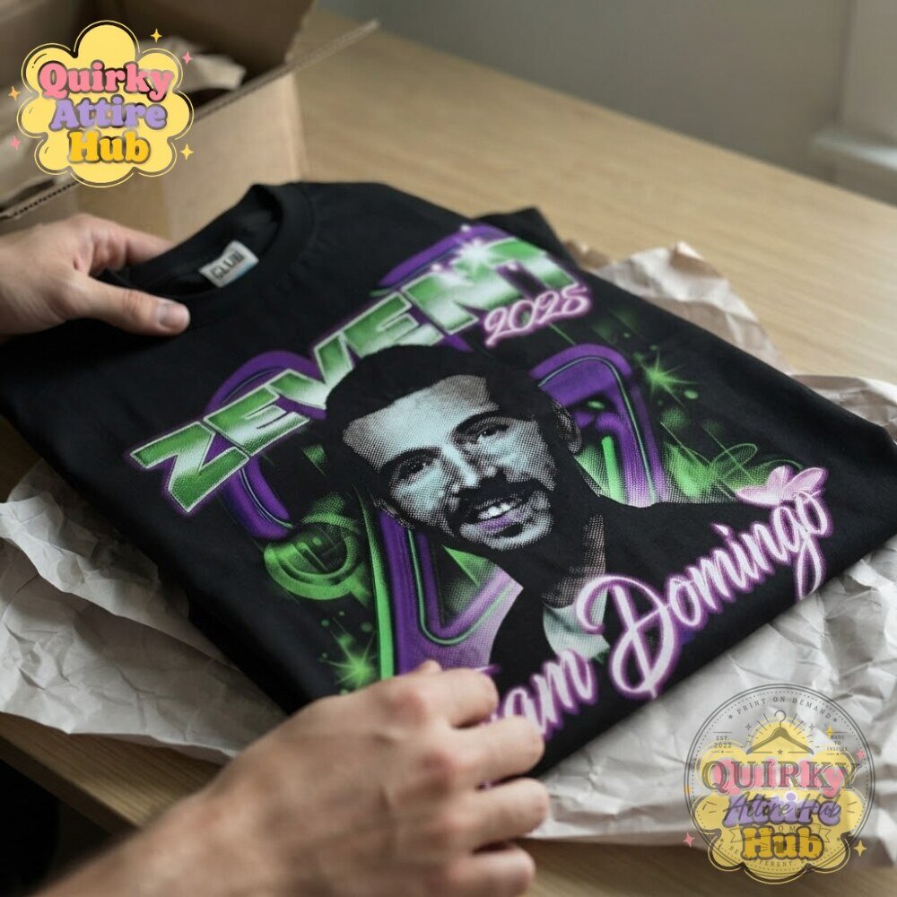 Team Domingo T-Shirt ZEvent 2025 Domingo Graphic Tee Team Domingo ZEvent 2025 Graphic Tee - Domingo T-Shirt – image 8 of 10