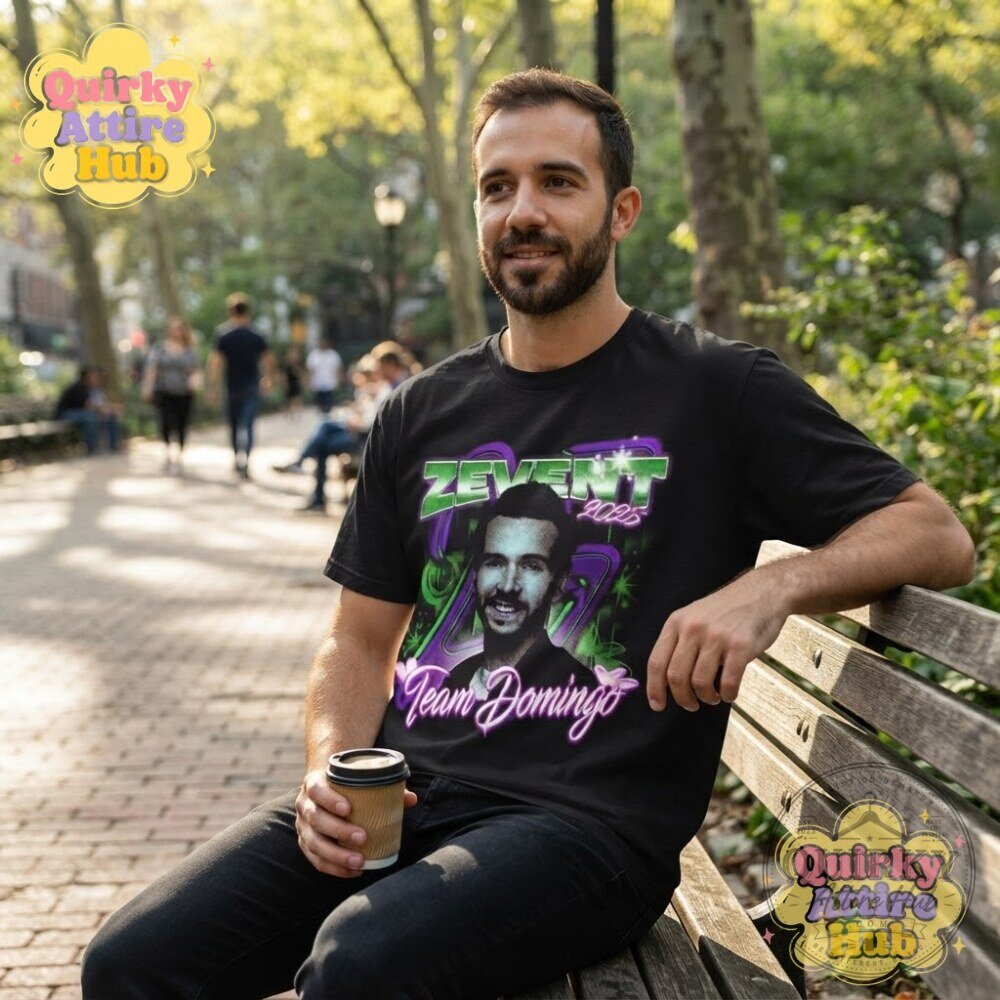 Team Domingo T-Shirt ZEvent 2025 Domingo Graphic Tee Team Domingo ZEvent 2025 Graphic Tee - Domingo T-Shirt – image 9 of 10
