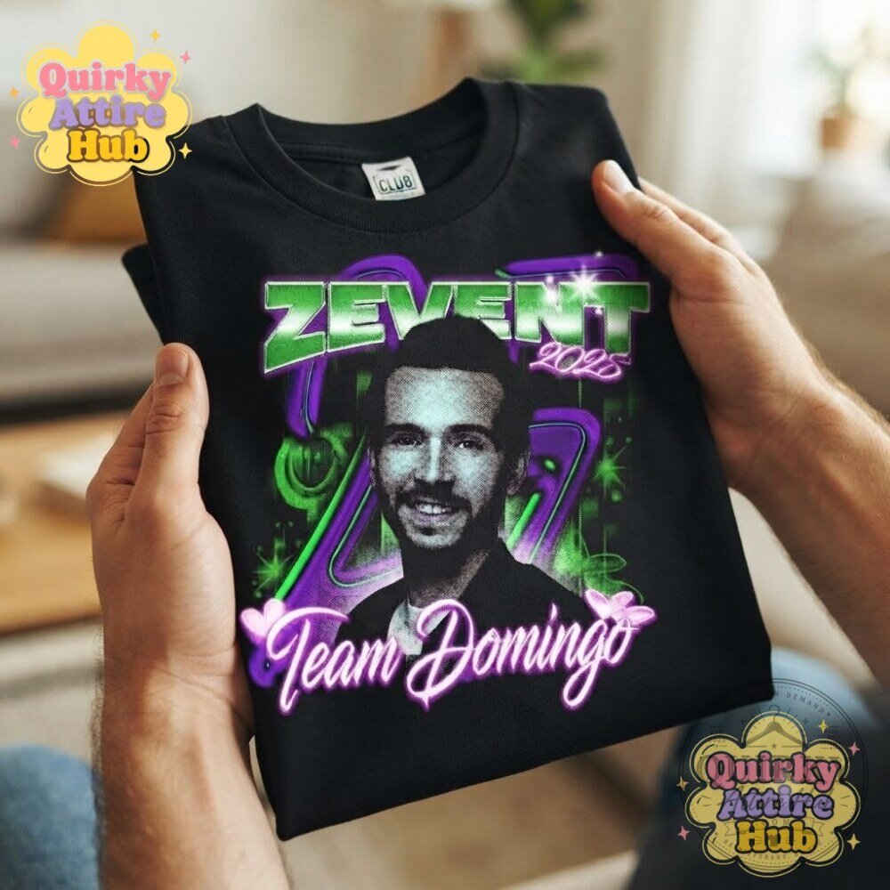 Team Domingo T-Shirt ZEvent 2025 Domingo Graphic Tee Team Domingo ZEvent 2025 Graphic Tee - Domingo T-Shirt – image 10 of 10