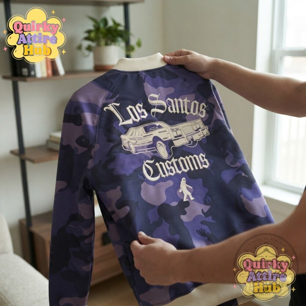 "Unlock the Exclusive Yeti x LS Customs Purple Camo GTA Jacket" 9 Yeti x LS Customs Purple Camo Jacket GTA Online Tracksuit