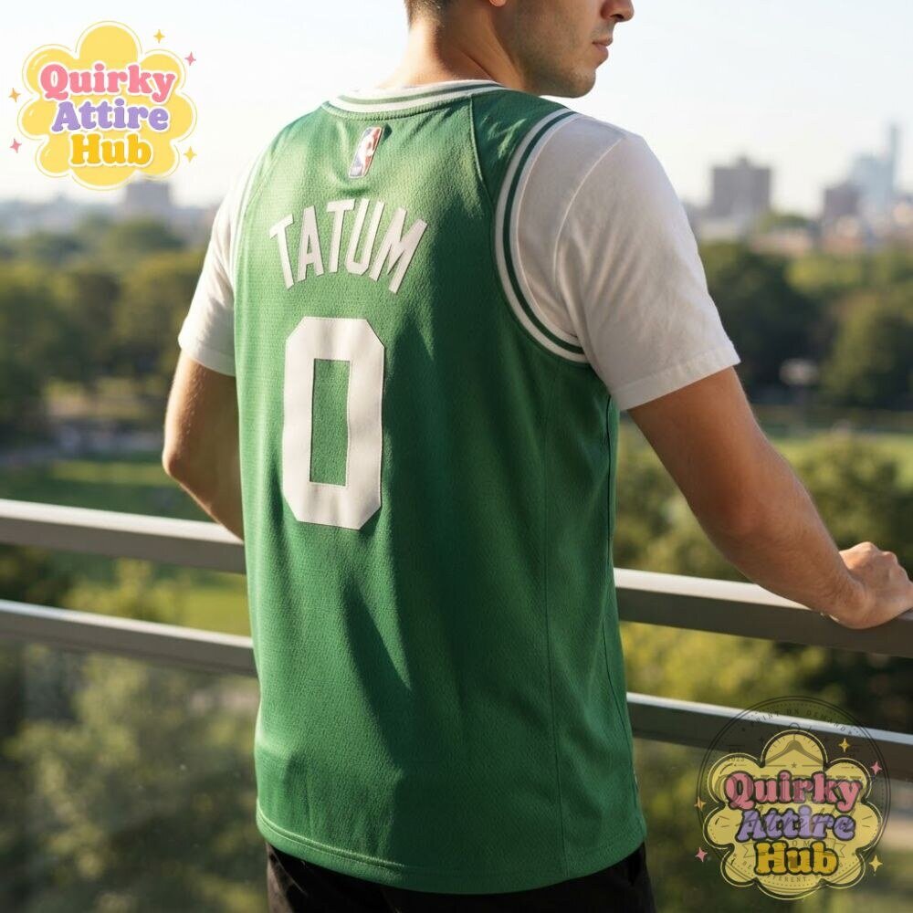"Get Your Jayson Tatum Boston Celtics #0 Jersey: NBA Fans' Top Pick" 4 Jayson Tatum Boston Celtics #0 Jersey NBA Basketball Shirt
