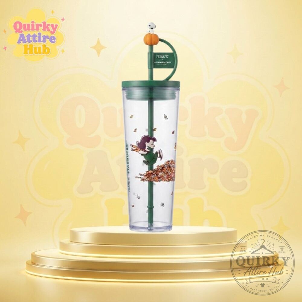 "2026 Starbucks x Peanuts Snoopy Glass Cold Cup: Great Pumpkin" 11 Starbucks x Peanuts Snoopy Glass Cold Cup The Great Pumpkin 2026