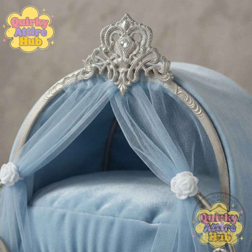 Cinderella Carriage Royal Paws Pet Bed Dog & Cat Bed Royal Paws Cinderella Carriage Pet Bed for Dogs & Cats – image 5 of 13