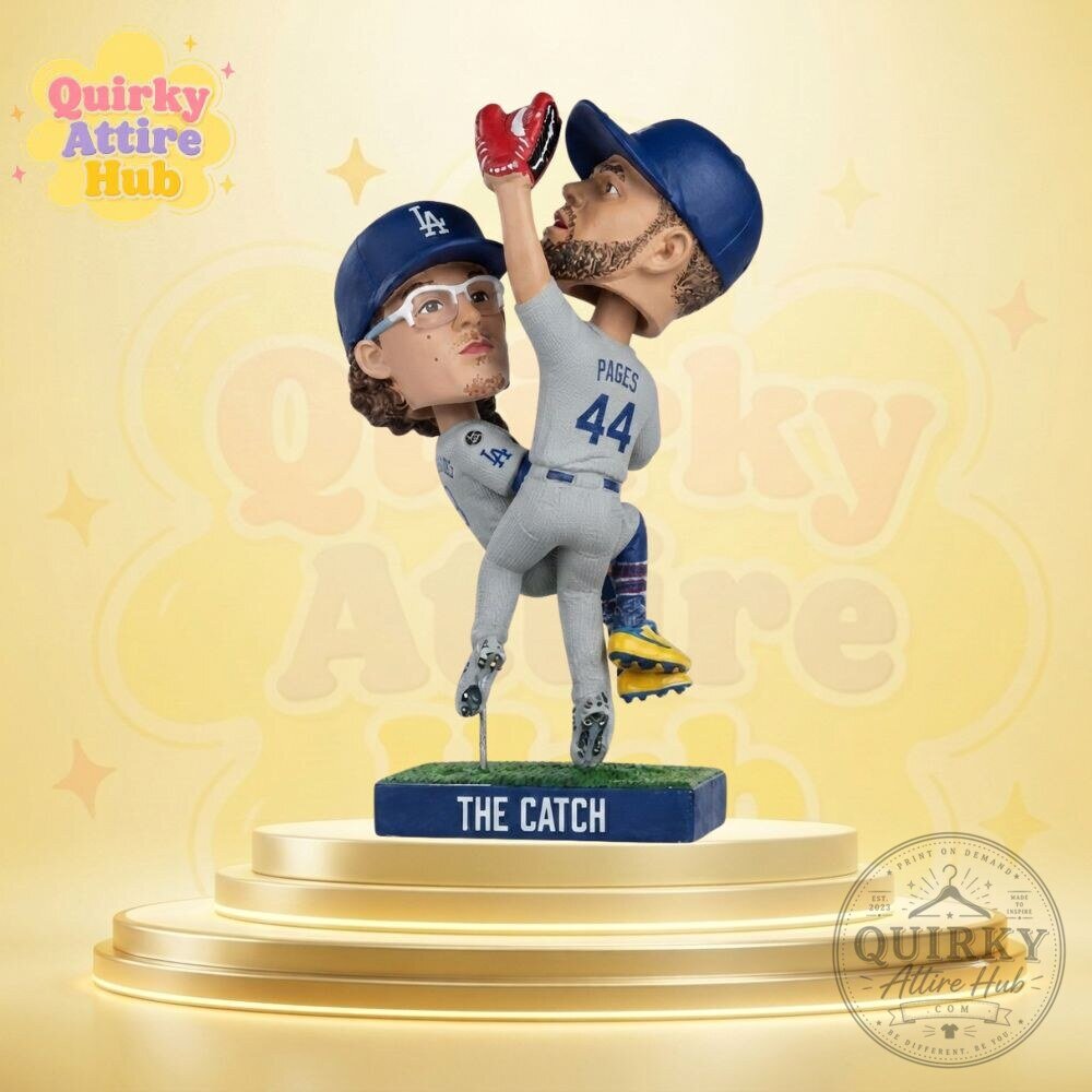 Los Angeles Dodgers The Catch Bobblehead 2026 Andy Pages & Kike Hernandez
