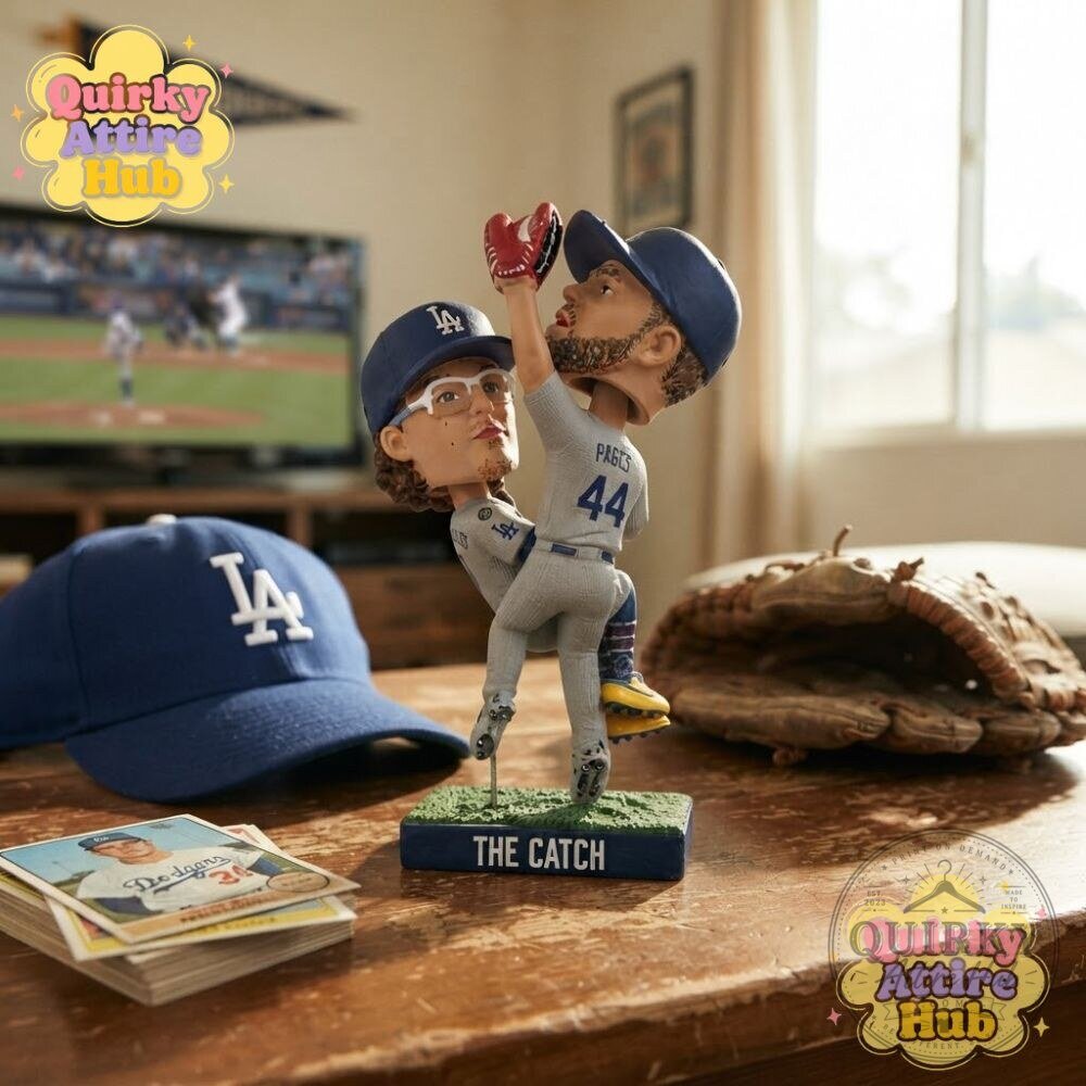 Los Angeles Dodgers The Catch Bobblehead 2026 Andy Pages & Kike Hernandez 20 Los Angeles Dodgers The Catch Bobblehead 2026 Andy Pages & Kike Hernandez
