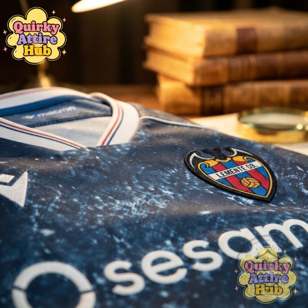 Levante UD 2026/27 Fourth Jersey Macron Navy Blue Football Shirt 19 Levante UD 202627 Fourth Jersey – Macron Navy Blue Football Shirt
