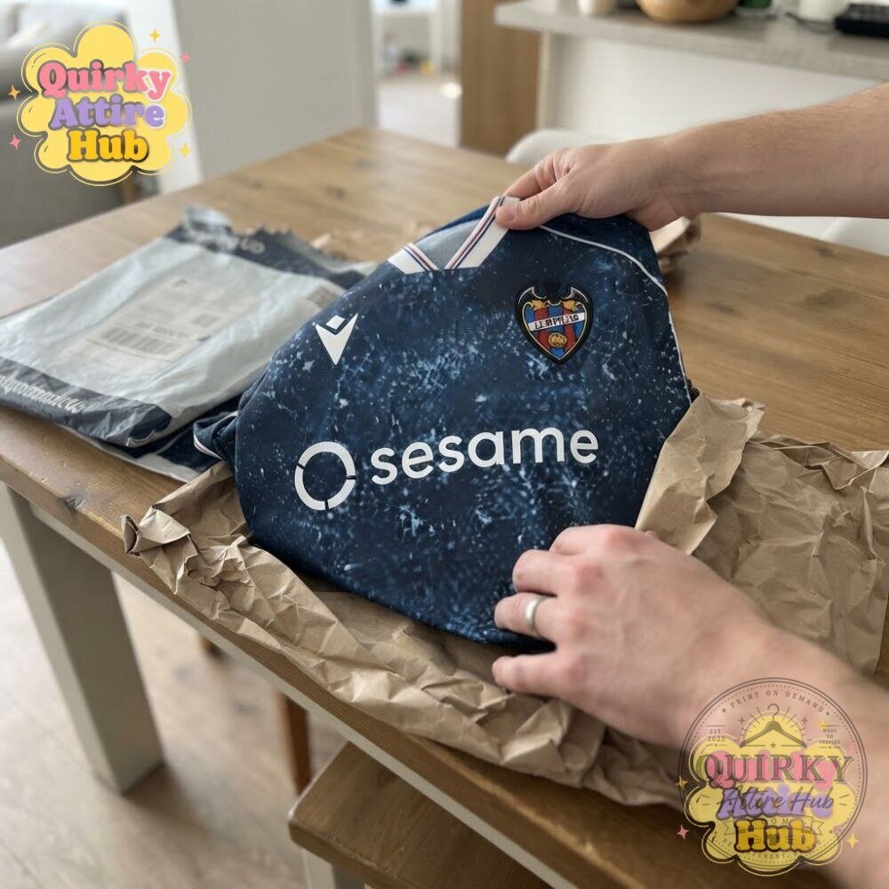 Levante UD 2026/27 Fourth Jersey Macron Navy Blue Football Shirt 21 Levante UD 202627 Fourth Jersey – Macron Navy Blue Football Shirt