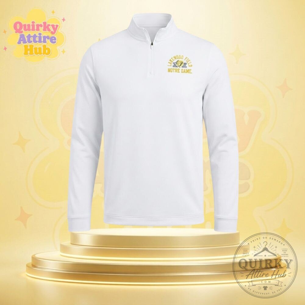 Marcus Freeman Notre Dame Fighting Irish 2026 Shamrock Series Quarter-Zip Pullover