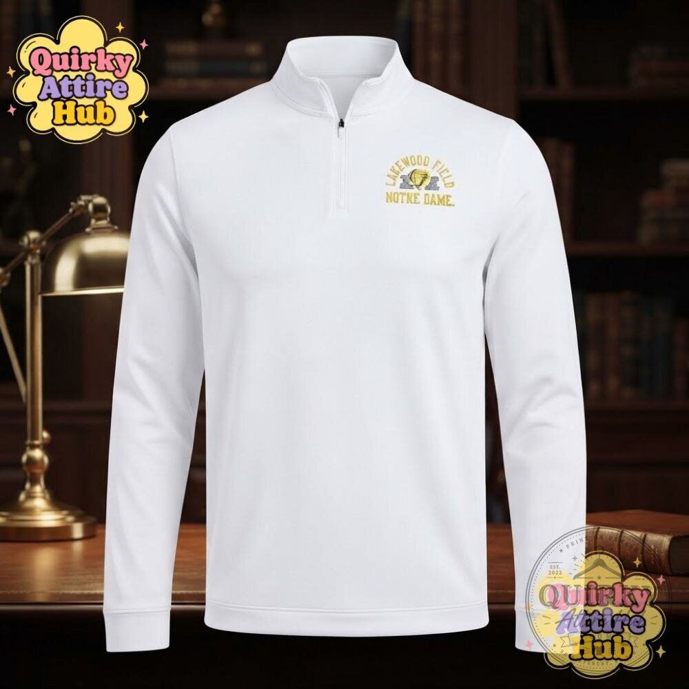 Marcus Freeman Notre Dame Fighting Irish 2026 Shamrock Series Quarter-Zip Pullover 15 Marcus Freeman Notre Dame Fighting Irish 2026 Shamrock Series Quarter-Zip Pullover