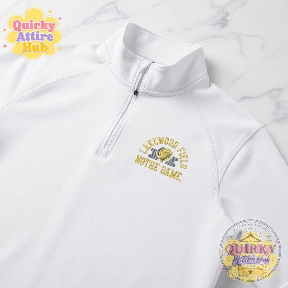 Marcus Freeman Notre Dame Fighting Irish 2026 Shamrock Series Quarter-Zip Pullover 17 Marcus Freeman Notre Dame Fighting Irish 2026 Shamrock Series Quarter-Zip Pullover