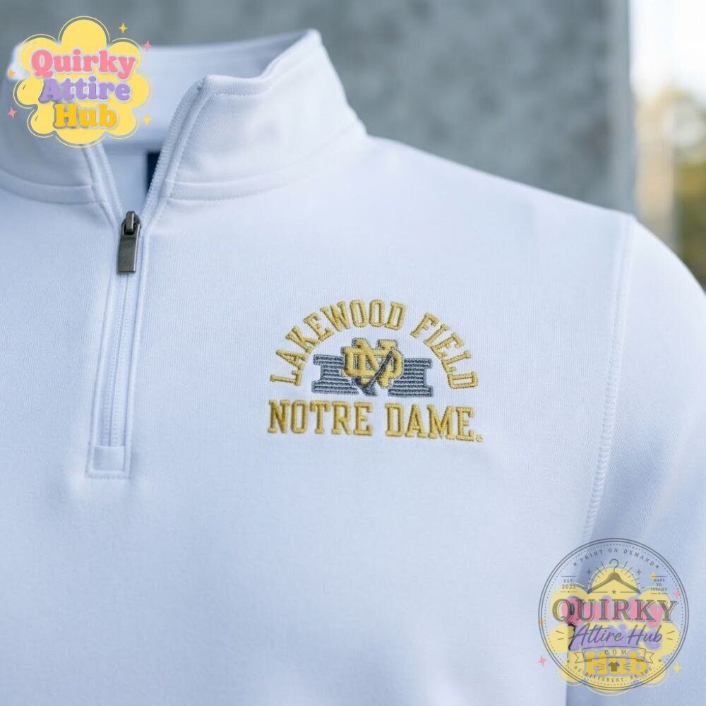 Marcus Freeman Notre Dame Fighting Irish 2026 Shamrock Series Quarter-Zip Pullover 19 Marcus Freeman Notre Dame Fighting Irish 2026 Shamrock Series Quarter-Zip Pullover