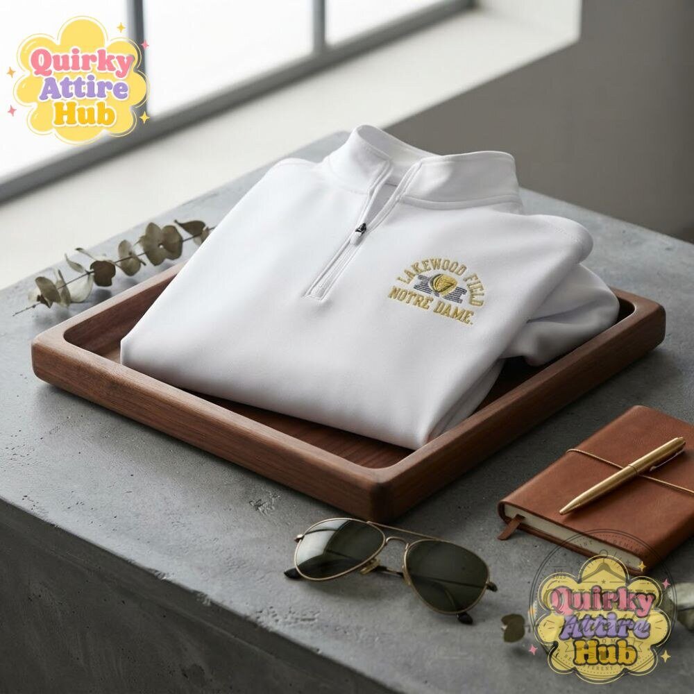 Marcus Freeman Notre Dame Fighting Irish 2026 Shamrock Series Quarter-Zip Pullover 20 Marcus Freeman Notre Dame Fighting Irish 2026 Shamrock Series Quarter-Zip Pullover