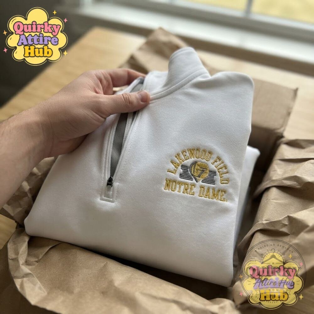 Marcus Freeman Notre Dame Fighting Irish 2026 Shamrock Series Quarter-Zip Pullover 21 Marcus Freeman Notre Dame Fighting Irish 2026 Shamrock Series Quarter-Zip Pullover