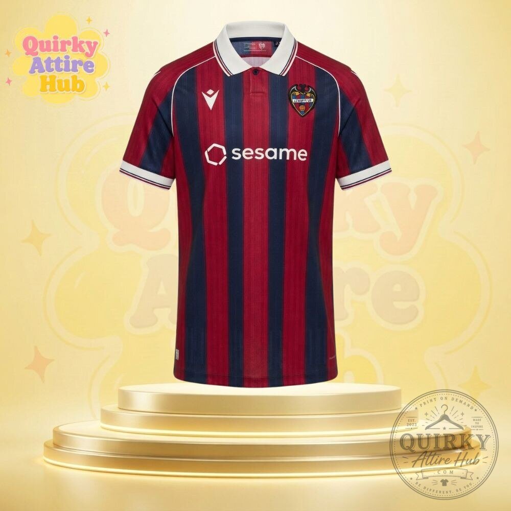Levante UD 2026/27 Home Jersey Macron Football Shirt
