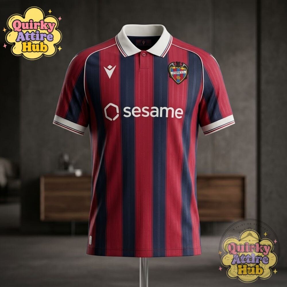 Levante UD 2026/27 Home Jersey Macron Football Shirt 13 Levante UD 2026/27 Home Jersey Macron Football Shirt