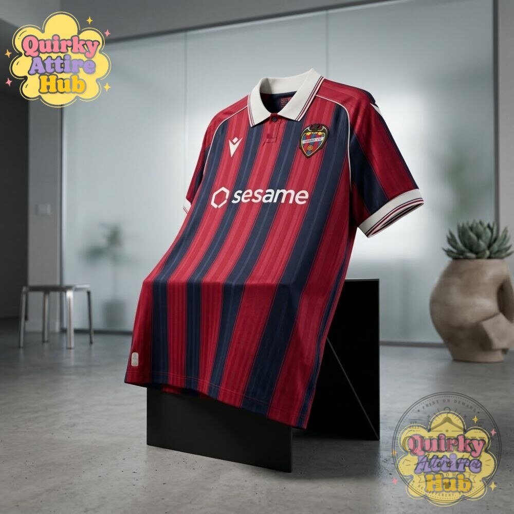 Levante UD 2026/27 Home Jersey Macron Football Shirt 14 Levante UD 2026/27 Home Jersey Macron Football Shirt