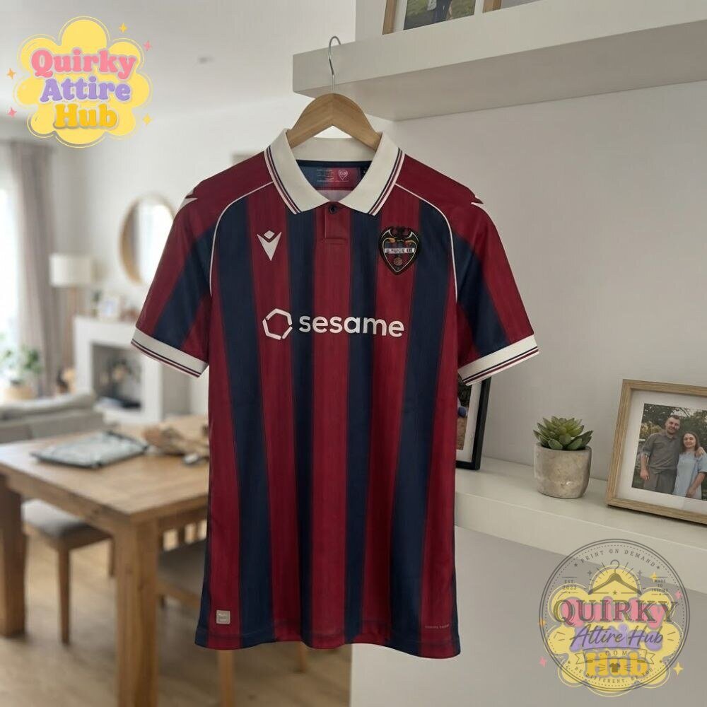 Levante UD 2026/27 Home Jersey Macron Football Shirt 18 Levante UD 2026/27 Home Jersey Macron Football Shirt