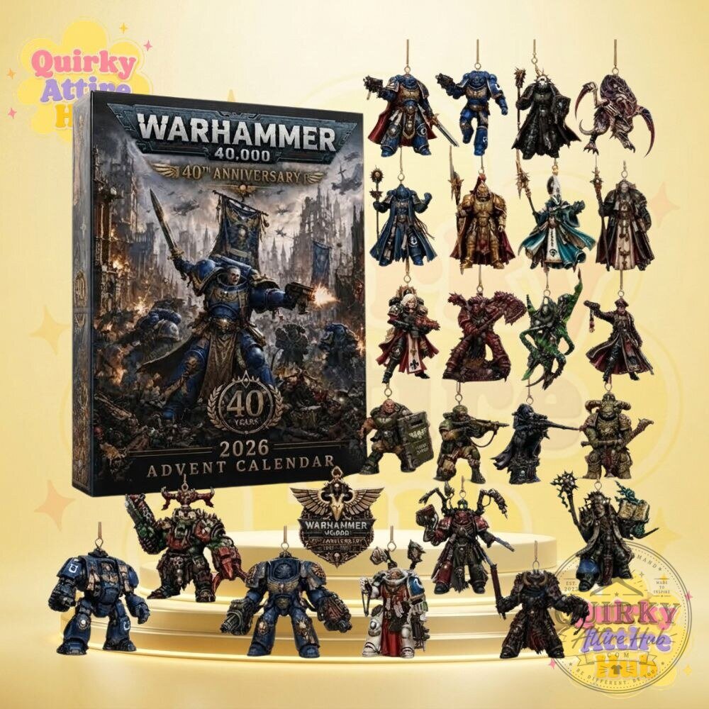 Warhammer 40,000 40th Anniversary Advent Calendar 2026 Special Christmas Collection