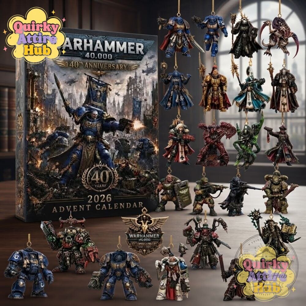 Warhammer 40,000 40th Anniversary Advent Calendar 2026 Special Christmas Collection Warhammer 40,000 40th Anniversary Christmas Advent Calendar 2026 – image 2 of 6