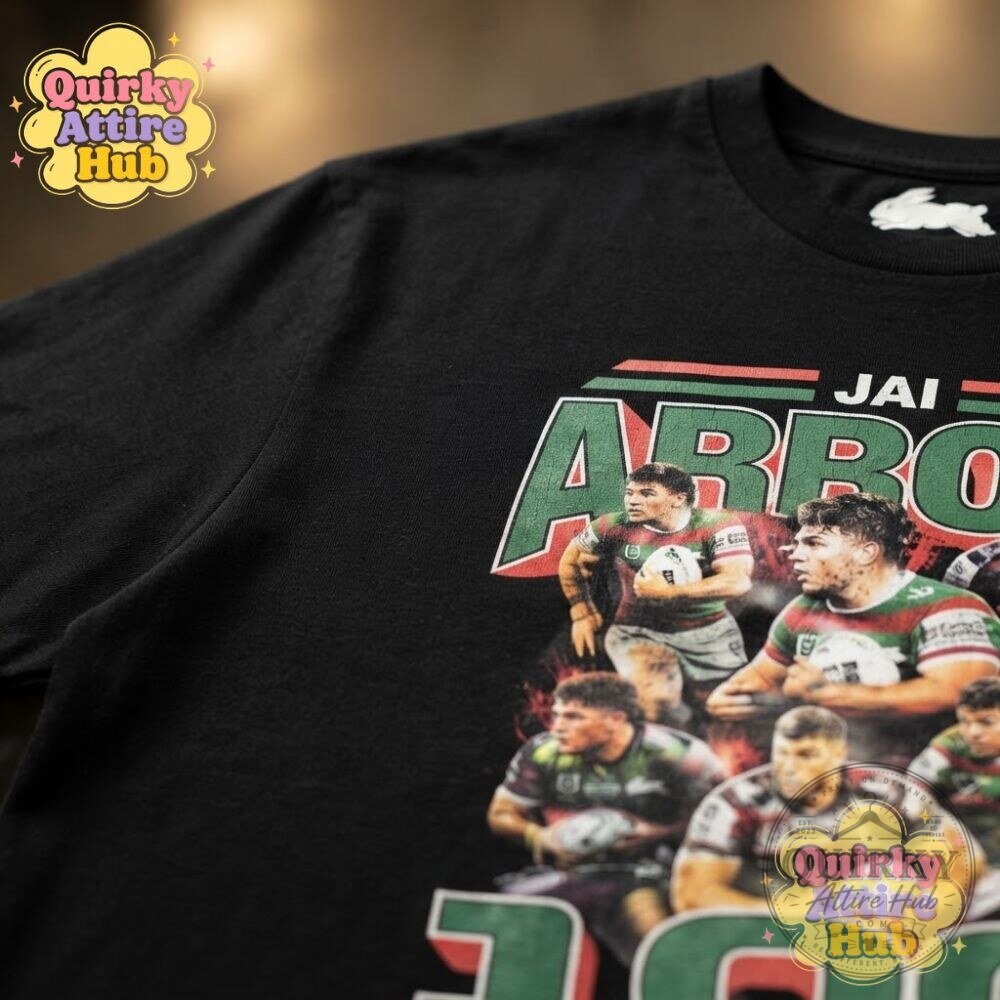 Jai Arrow 100 Games South Sydney Rabbitohs Shirt You’ll Never Walk Alone Rugby League T-Shirt 19 Jai Arrow 100 Games South Sydney Rabbitohs Shirt You’ll Never Walk Alone Rugby League T-Shirt