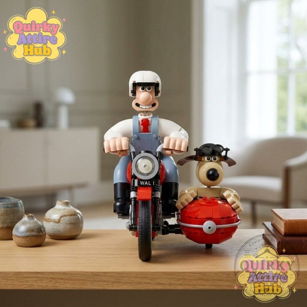 LEGO Ideas Wallace & Gromit 21371 Set Retro Motorbike & Sidecar Building Kit 14 LEGO Ideas Wallace & Gromit 21371 Set Retro Motorbike & Sidecar Building Kit
