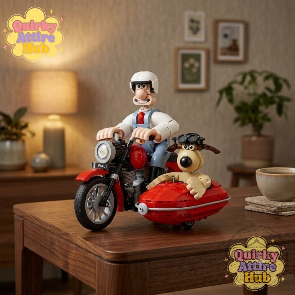 LEGO Ideas Wallace & Gromit 21371 Set Retro Motorbike & Sidecar Building Kit 15 LEGO Ideas Wallace & Gromit 21371 Set Retro Motorbike & Sidecar Building Kit