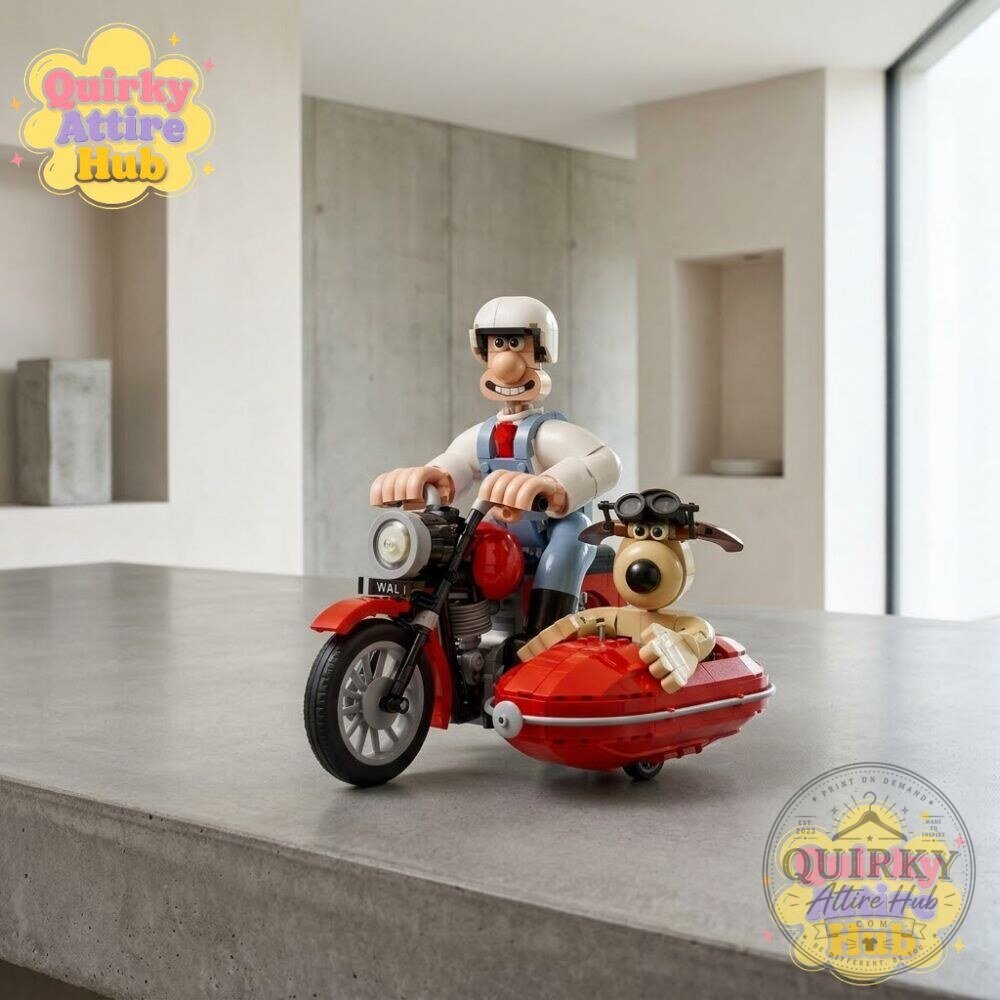 LEGO Ideas Wallace & Gromit 21371 Set Retro Motorbike & Sidecar Building Kit 17 LEGO Ideas Wallace & Gromit 21371 Set Retro Motorbike & Sidecar Building Kit