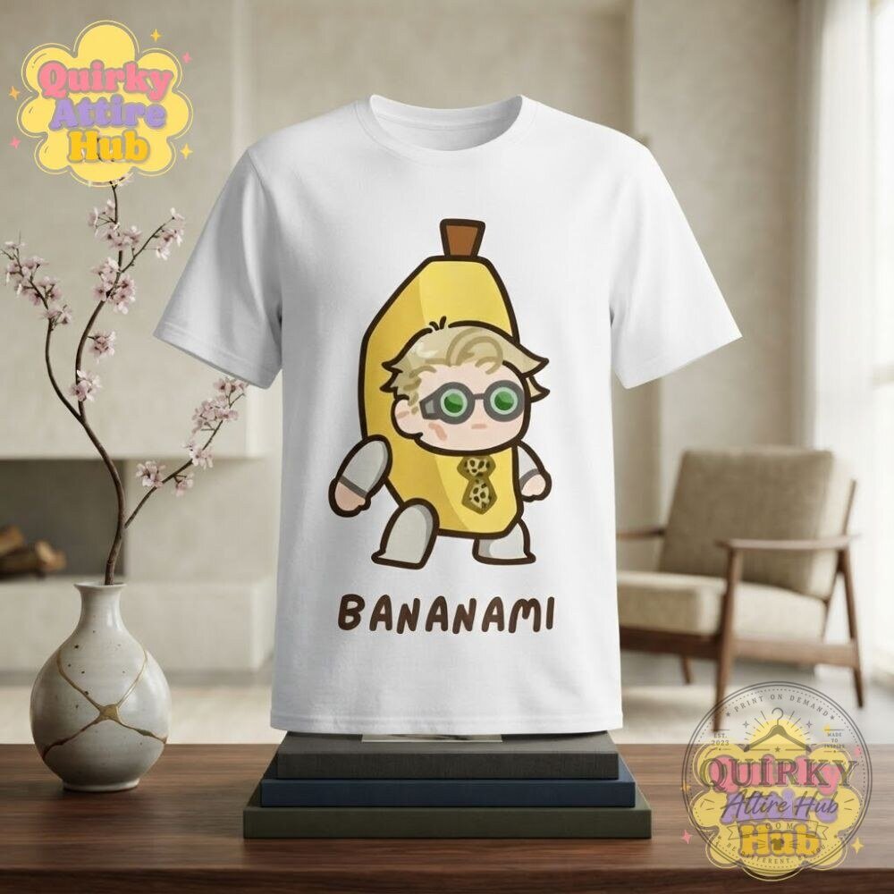 Kento Nanami Bananami Shirt Cute Chibi Jujutsu Kaisen Anime T-Shirt 11 Kento Nanami Bananami Shirt Cute Chibi Jujutsu Kaisen Anime T-Shirt