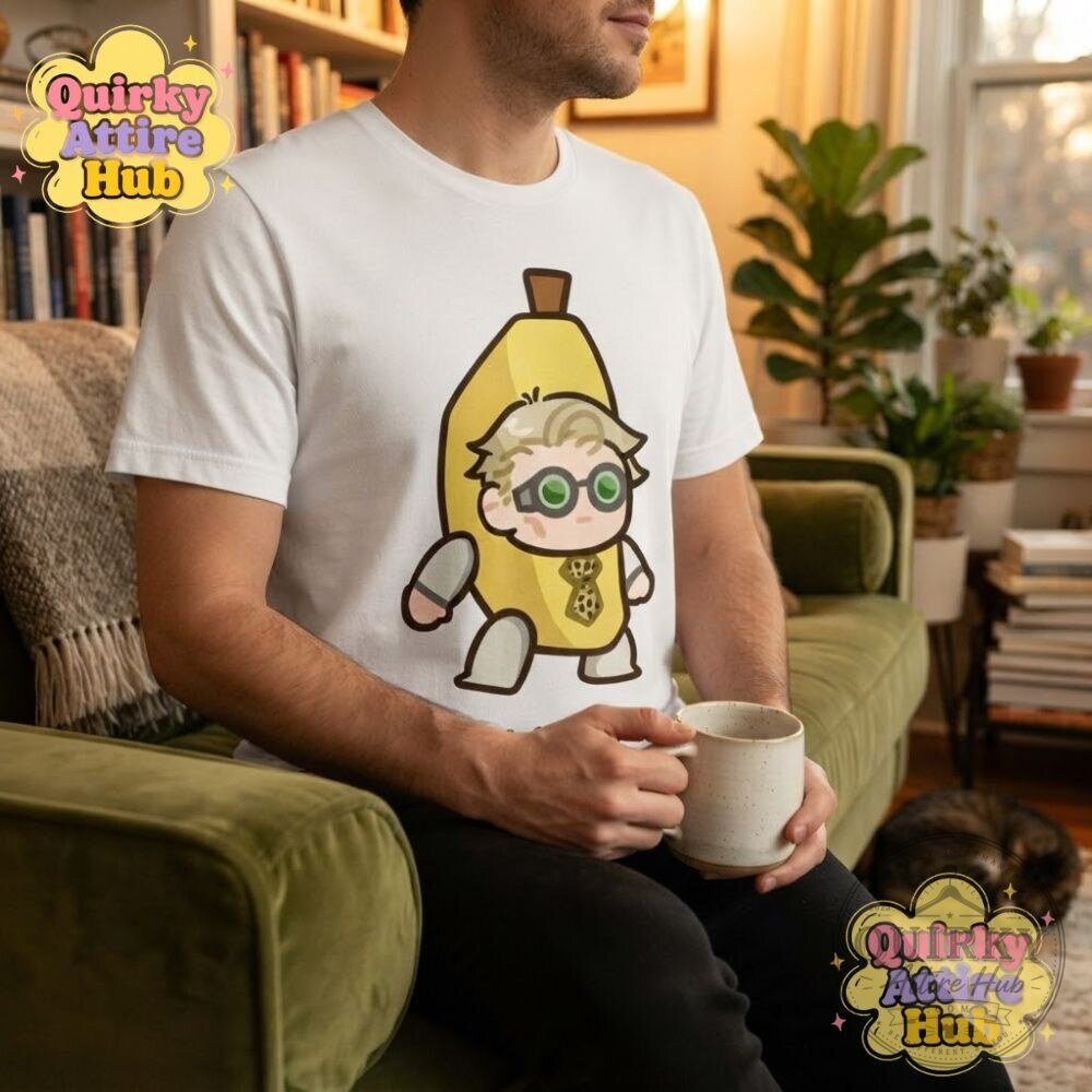 Kento Nanami Bananami Shirt Cute Chibi Jujutsu Kaisen Anime T-Shirt 12 Kento Nanami Bananami Shirt Cute Chibi Jujutsu Kaisen Anime T-Shirt