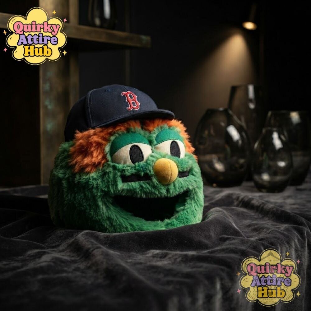 Boston Red Sox Wally Head Helmet Furry Green Monster Home Run Celebration Hat Boston Red Sox Wally Green Monster Home Run Celebration Hat – image 7 of 7