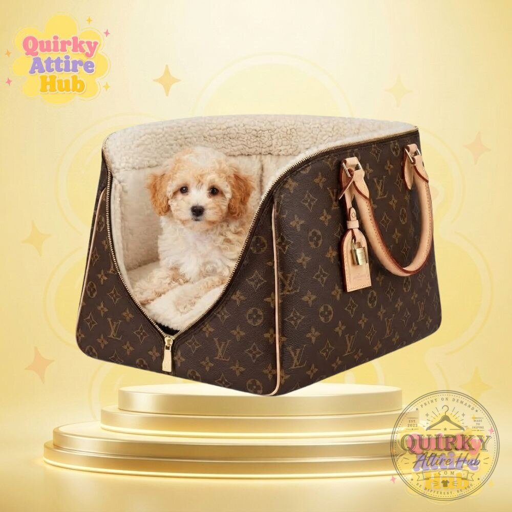 Louis Vuitton PursePaws Pet Bed Luxury Dog & Cat Bed