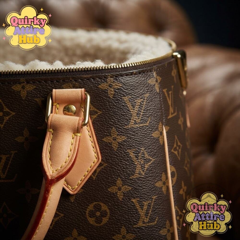 Louis Vuitton PursePaws Pet Bed Luxury Dog & Cat Bed PursePaws Designer Pet Bed for Dogs & Cats - Luxury Lounger – image 5 of 7