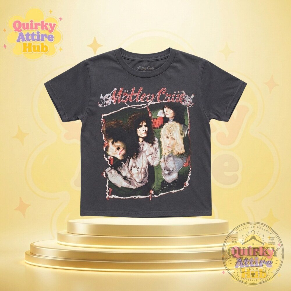 Megan Fox 2007 Motley Crue Baby Tee Vintage Graphic T-Shirt