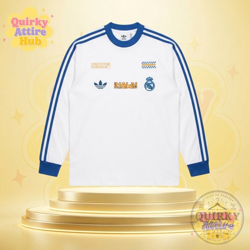 "Get the Real Madrid LFSTLR KG2989 Motorsport Jersey: Soccer Style" 11 Real Madrid LFSTLR Jersey KG2989 Motorsport Collection Soccer Shirt