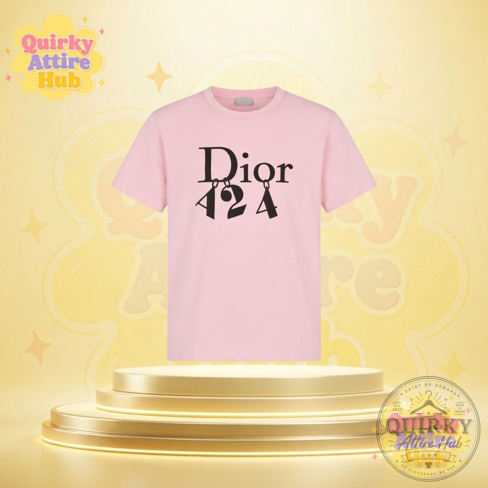 Dior x A24 Co-Branded Tee Sabrina Carpenter Graphic T-Shirt
