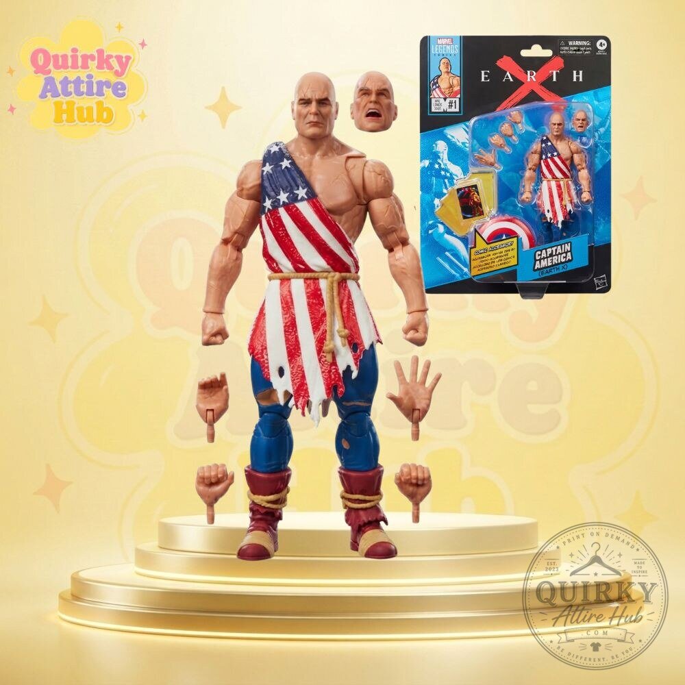 Marvel Legends Captain America Earth-X Figure Hasbro Collectible Action Figure