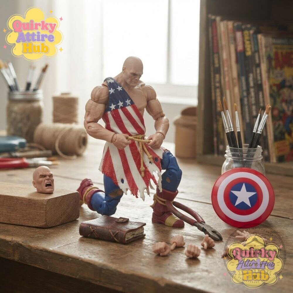 Marvel Legends Captain America Earth-X Figure Hasbro Collectible Action Figure Marvel Legends Captain America Earth-X Hasbro Collectible Figure – image 4 of 6