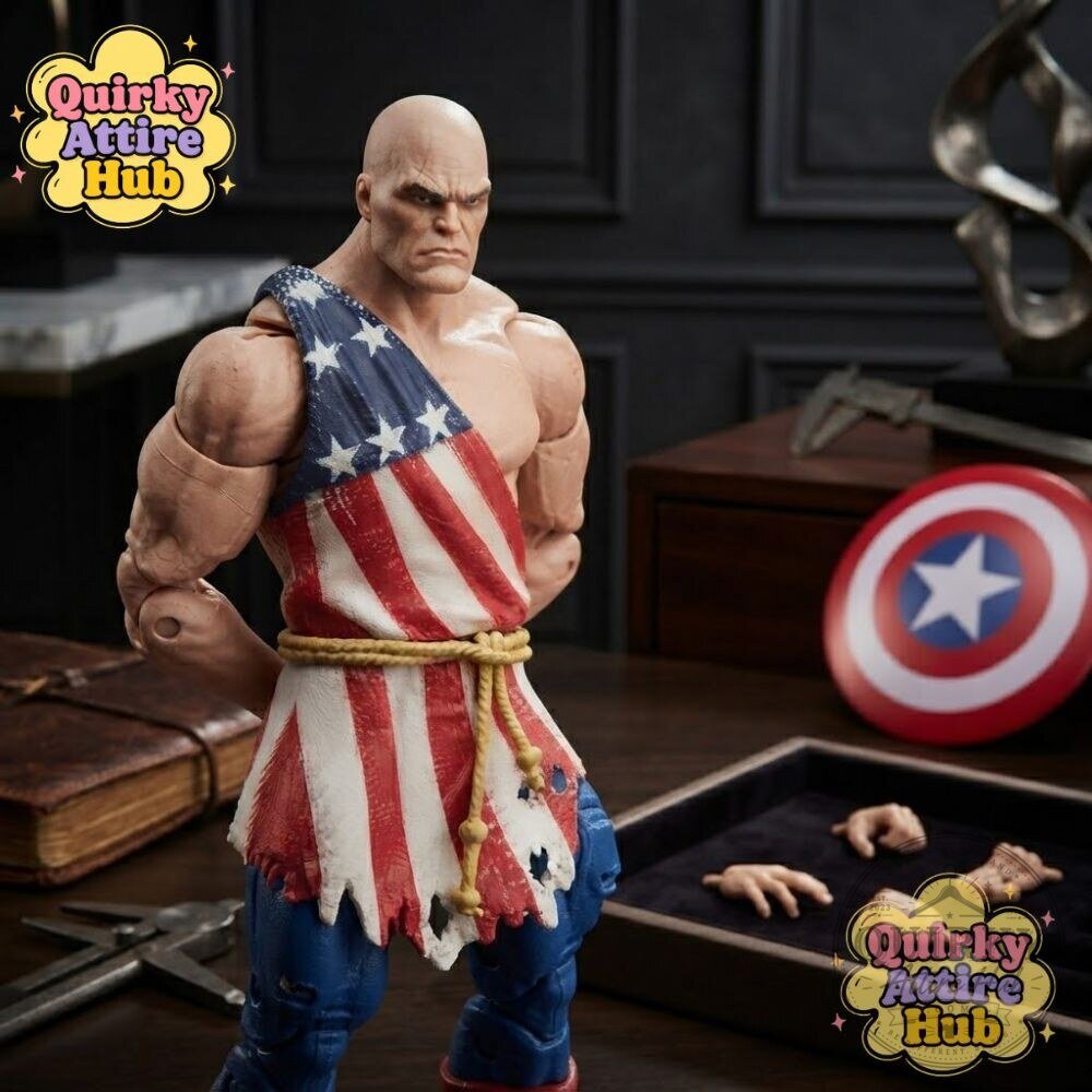 Marvel Legends Captain America Earth-X Figure Hasbro Collectible Action Figure Marvel Legends Captain America Earth-X Hasbro Collectible Figure – image 6 of 6