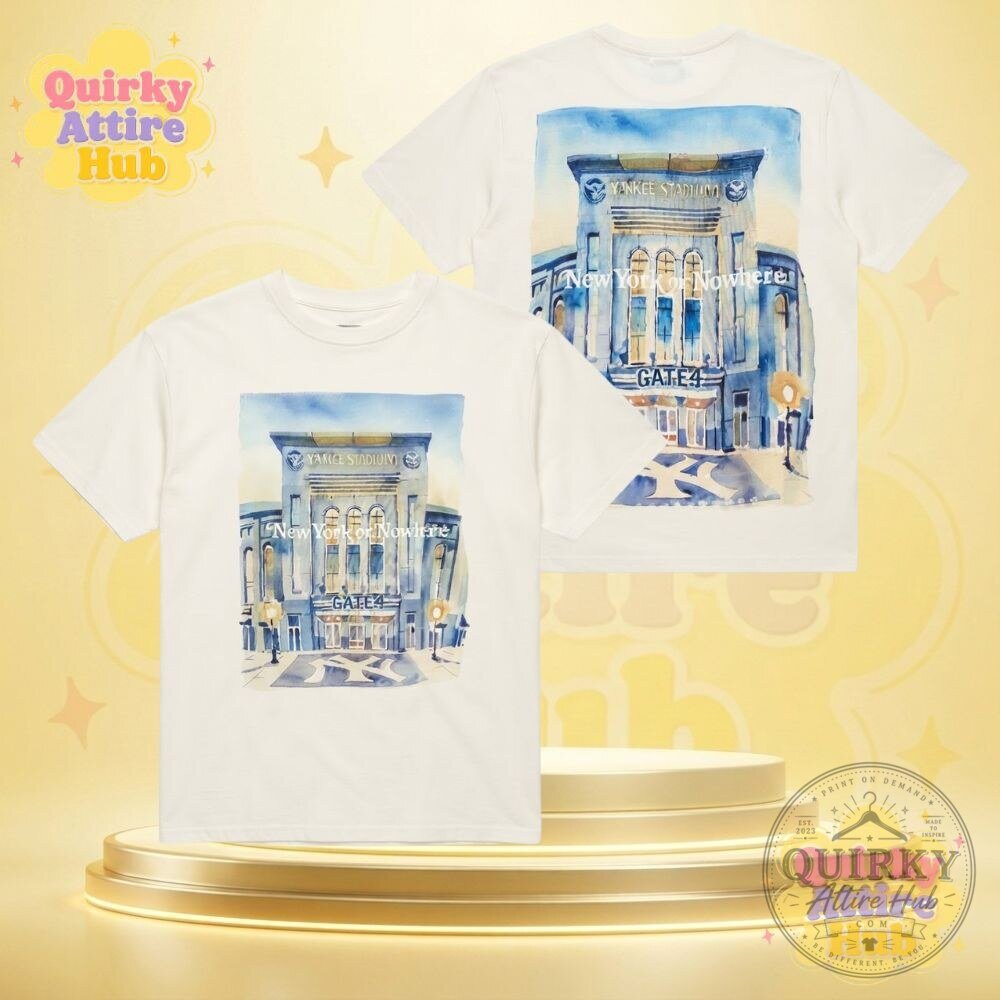 New York or Nowhere x New York Yankees Capsule T-Shirt Yankee Stadium Style Collection Tee