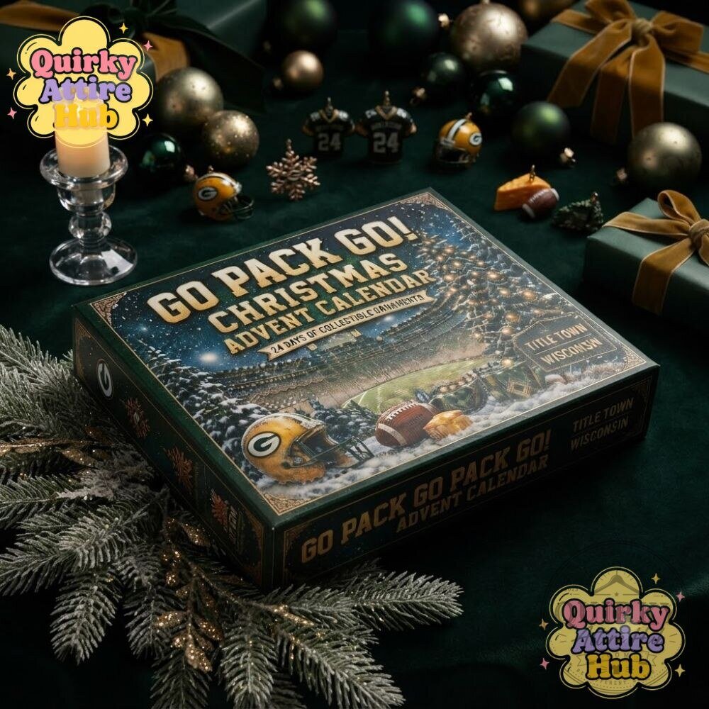 Green Bay Packers Go Pack Go Christmas Advent Calendar 24-Day NFL Collectible Ornaments 23 Green Bay Packers Go Pack Go Christmas Advent Calendar 24-Day NFL Collectible Ornaments