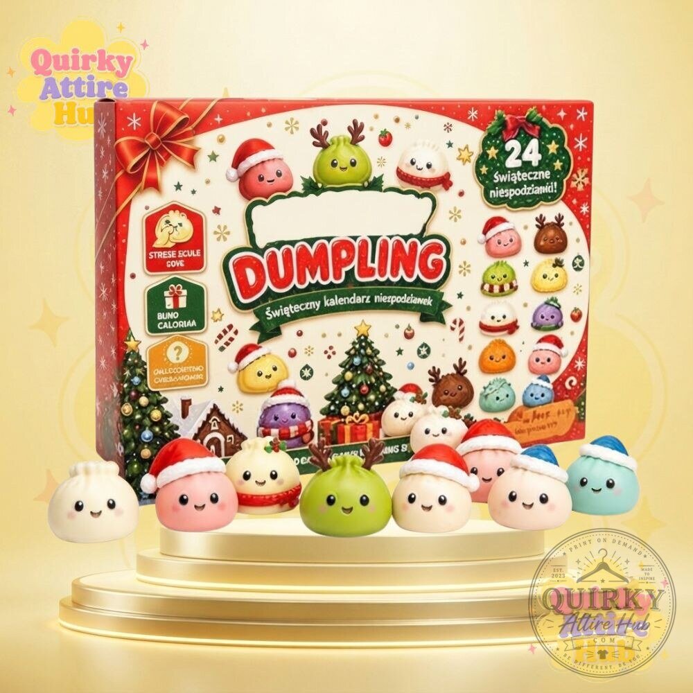 Christmas Dumpling Advent Calendar 24 Days Mini Squishy Dumpling Toys 15 Christmas Dumpling Advent Calendar 24 Days Mini Squishy Dumpling Toys
