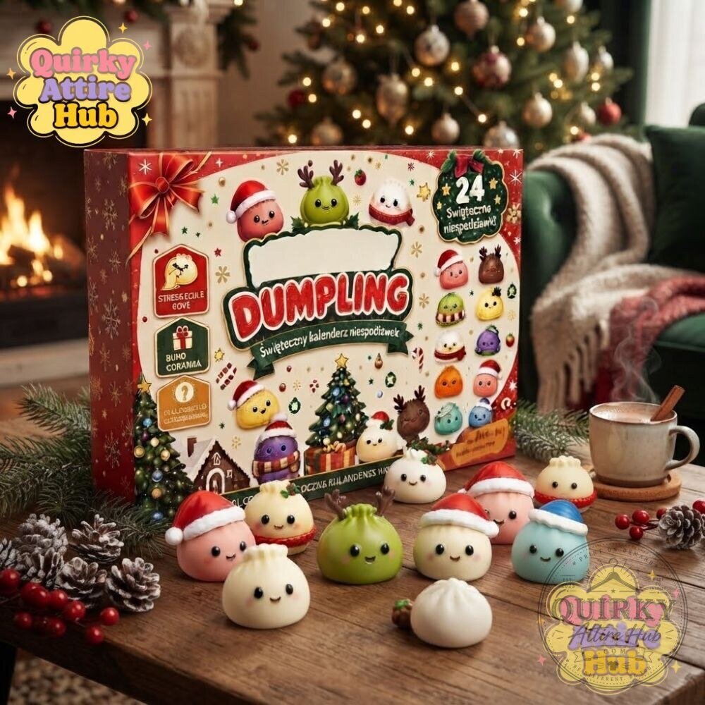 Christmas Dumpling Advent Calendar 24 Days Mini Squishy Dumpling Toys 19 Christmas Dumpling Advent Calendar 24 Days Mini Squishy Dumpling Toys