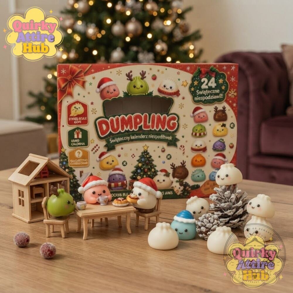Christmas Dumpling Advent Calendar 24 Days Mini Squishy Dumpling Toys 25 Christmas Dumpling Advent Calendar 24 Days Mini Squishy Dumpling Toys