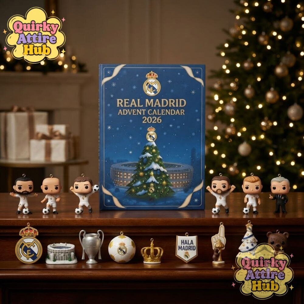 Real Madrid Advent Calendar 2026 Mini Player & Football Memorabilia Figures 14 Real Madrid Advent Calendar 2026 Mini Player & Football Memorabilia Figures