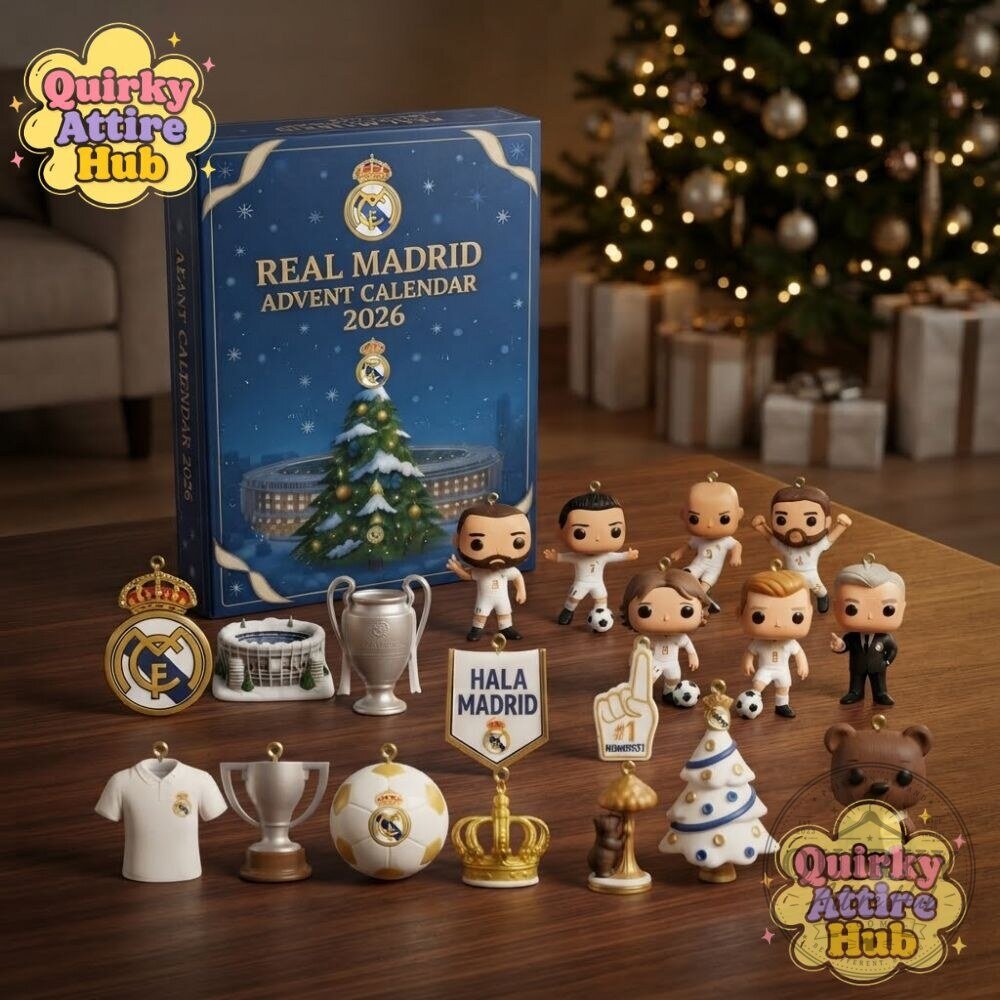 Real Madrid Advent Calendar 2026 Mini Player & Football Memorabilia Figures 16 Real Madrid Advent Calendar 2026 Mini Player & Football Memorabilia Figures