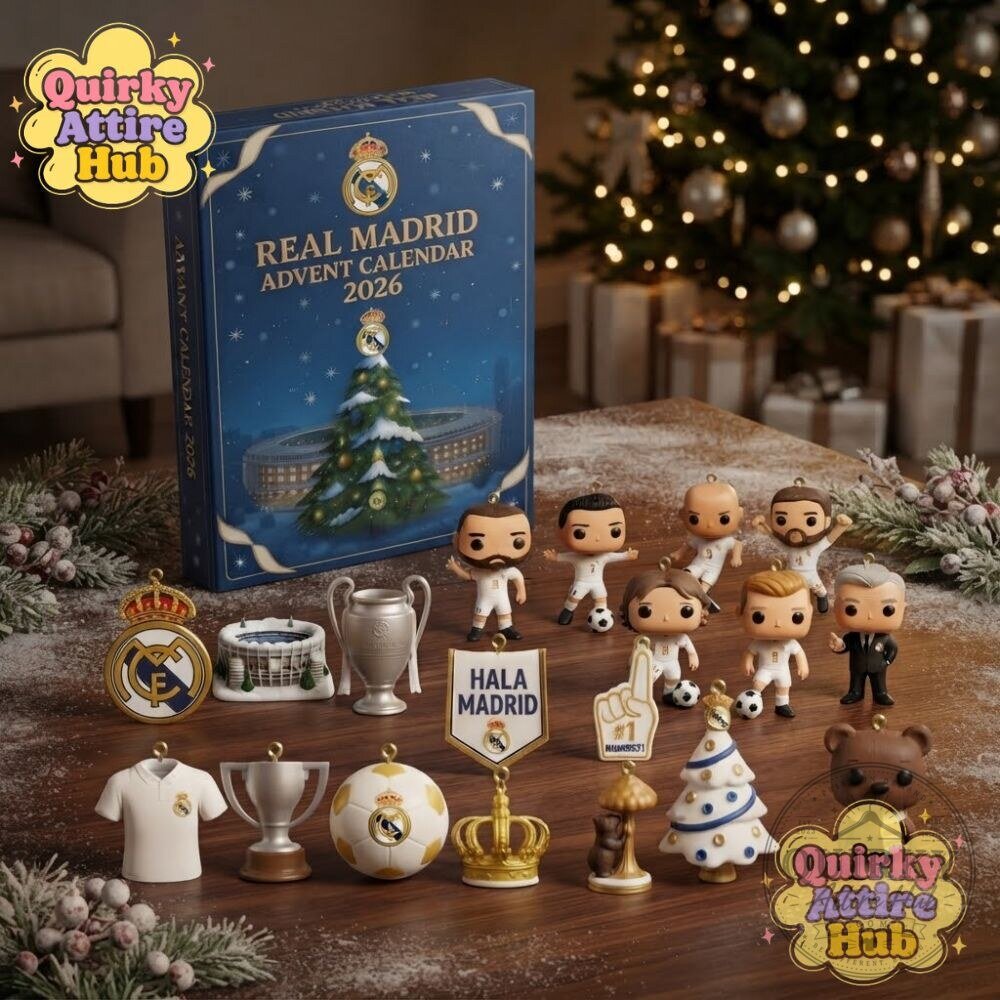 Real Madrid Advent Calendar 2026 Mini Player & Football Memorabilia Figures 17 Real Madrid Advent Calendar 2026 Mini Player & Football Memorabilia Figures
