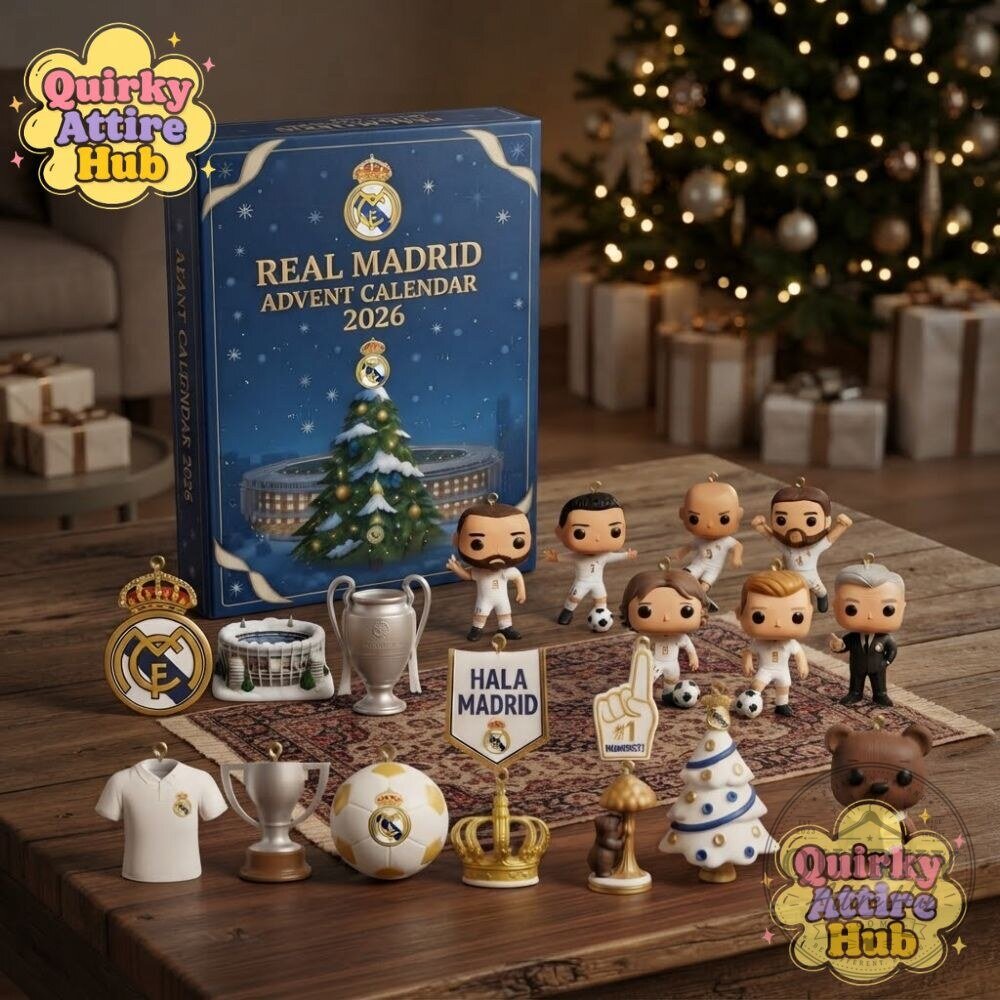 Real Madrid Advent Calendar 2026 Mini Player & Football Memorabilia Figures 18 Real Madrid Advent Calendar 2026 Mini Player & Football Memorabilia Figures